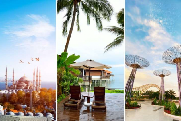 ISTANBUL-KUALA LAMPUR -SINGAPOUR